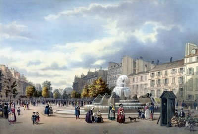 The Fountain of the Boulevard St. Martin, from 